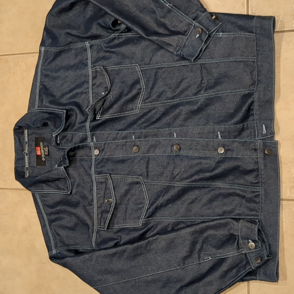 Men's Denim Jacket - Blue